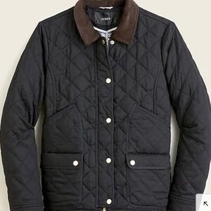 Jcrew quilted barn jacket